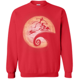 Sweatshirts Red / Small The Nightmare Before Grinchmas Crewneck Sweatshirt