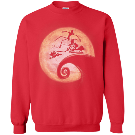 Sweatshirts Red / Small The Nightmare Before Grinchmas Crewneck Sweatshirt