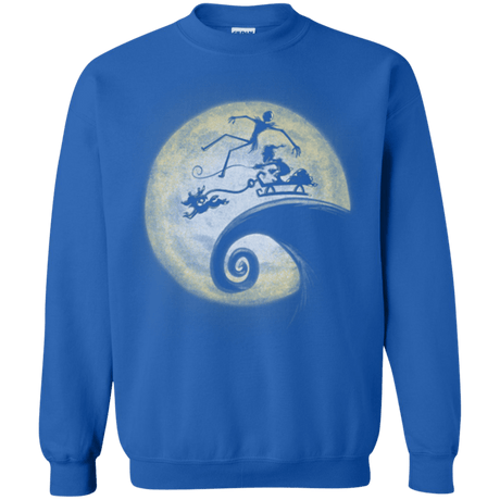 Sweatshirts Royal / Small The Nightmare Before Grinchmas Crewneck Sweatshirt
