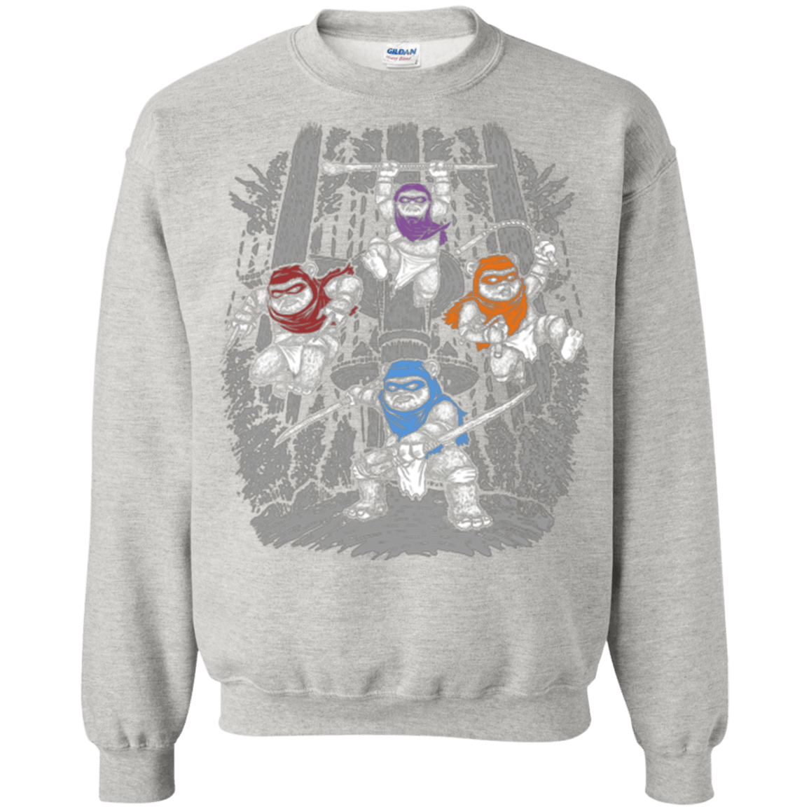 Sweatshirts Ash / Small The Ninja Savages Crewneck Sweatshirt