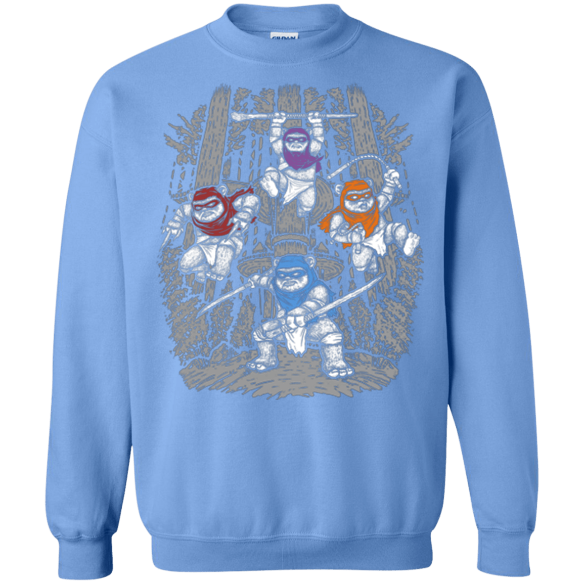 Sweatshirts Carolina Blue / Small The Ninja Savages Crewneck Sweatshirt