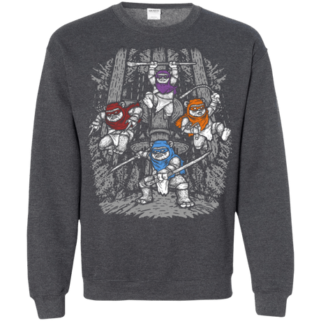 Sweatshirts Dark Heather / Small The Ninja Savages Crewneck Sweatshirt