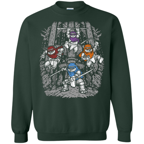 Sweatshirts Forest Green / Small The Ninja Savages Crewneck Sweatshirt