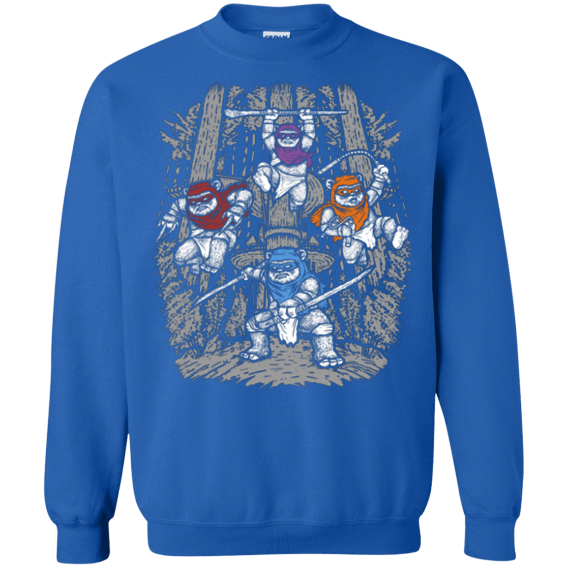 Sweatshirts Royal / Small The Ninja Savages Crewneck Sweatshirt