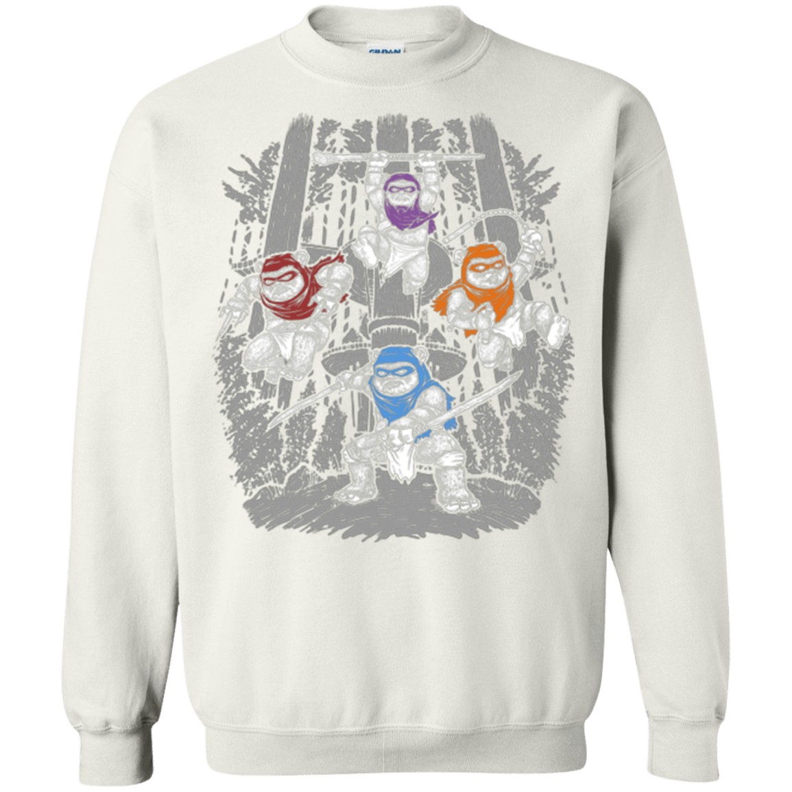 Sweatshirts White / Small The Ninja Savages Crewneck Sweatshirt