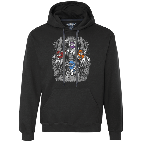 Sweatshirts Black / Small The Ninja Savages Premium Fleece Hoodie