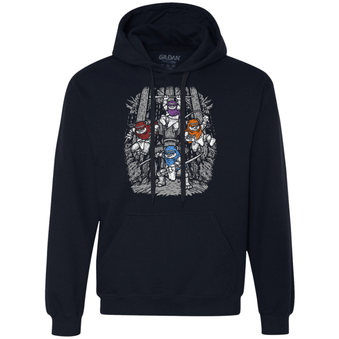 Sweatshirts Navy / Small The Ninja Savages Premium Fleece Hoodie
