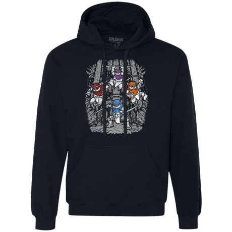Sweatshirts Navy / Small The Ninja Savages Premium Fleece Hoodie