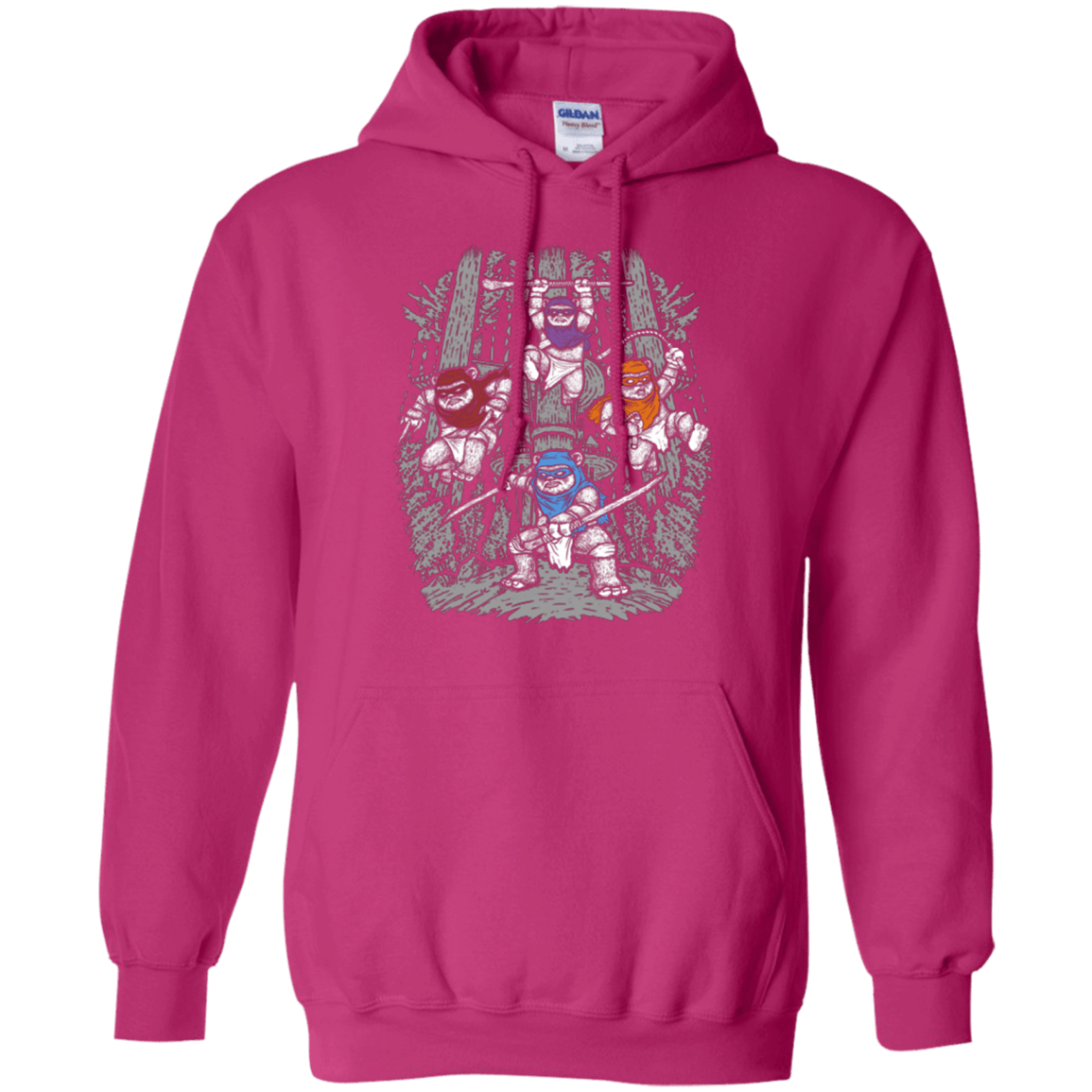 Sweatshirts Heliconia / Small The Ninja Savages Pullover Hoodie