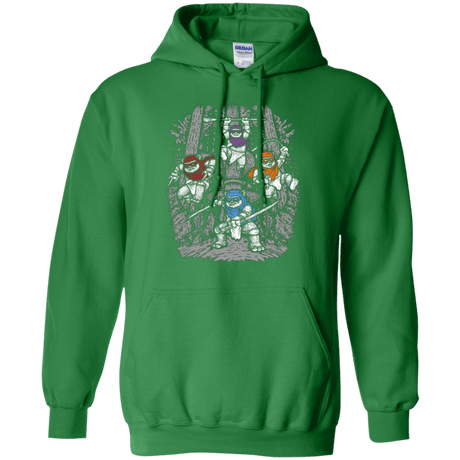 Sweatshirts Irish Green / Small The Ninja Savages Pullover Hoodie