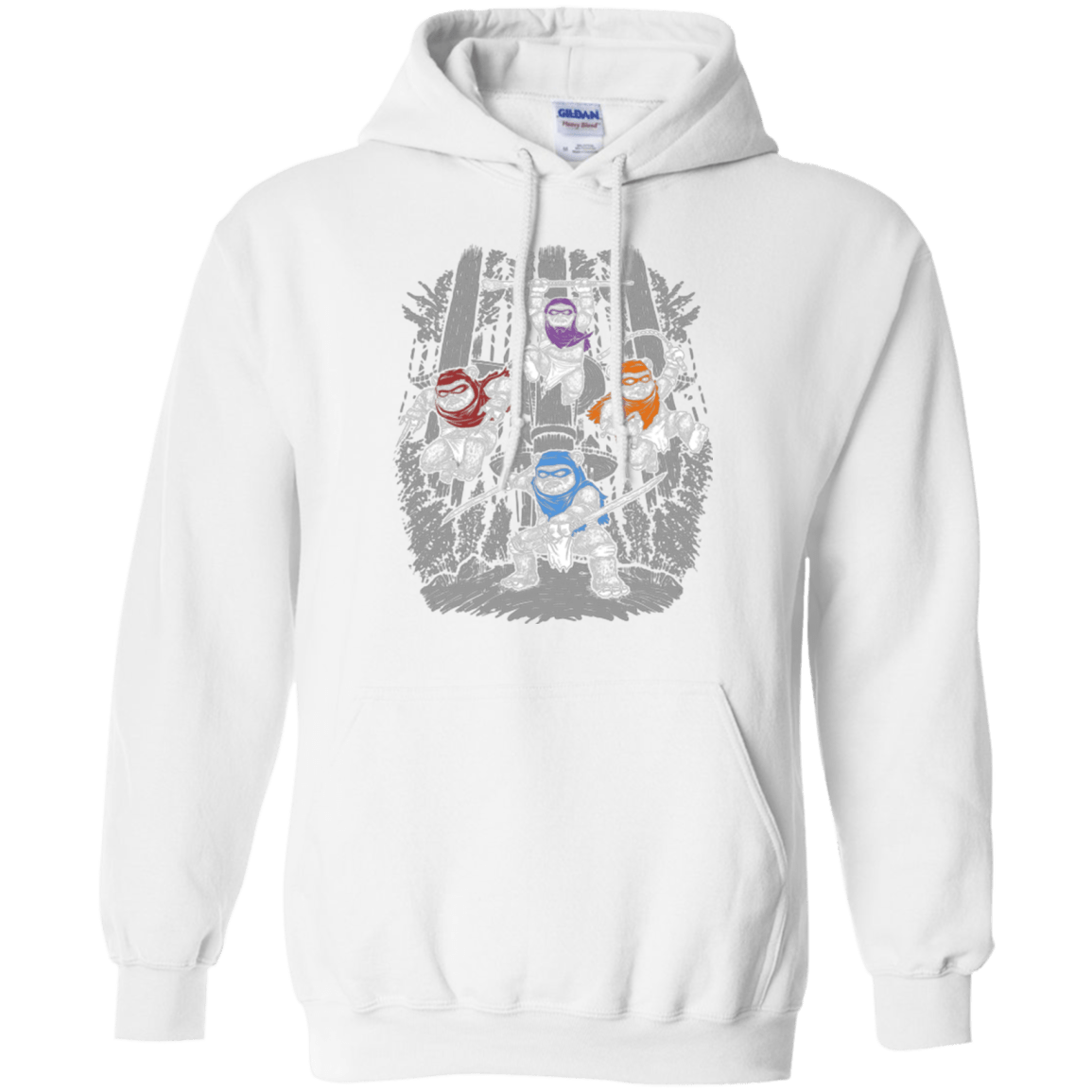 Sweatshirts White / Small The Ninja Savages Pullover Hoodie