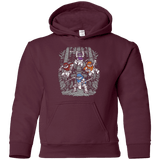 Sweatshirts Maroon / YS The Ninja Savages Youth Hoodie