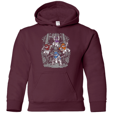 Sweatshirts Maroon / YS The Ninja Savages Youth Hoodie