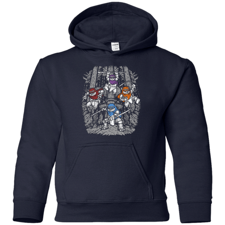 Sweatshirts Navy / YS The Ninja Savages Youth Hoodie
