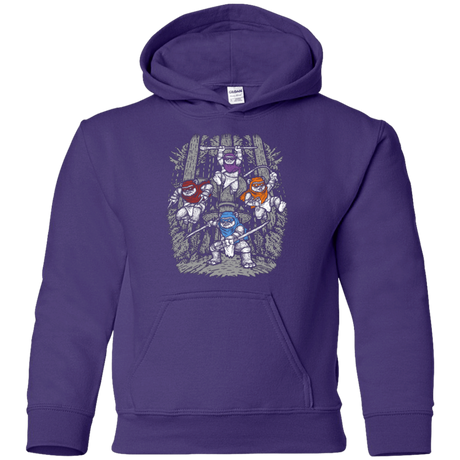 Sweatshirts Purple / YS The Ninja Savages Youth Hoodie