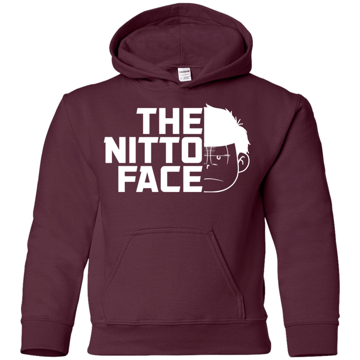 Sweatshirts Maroon / YS The Nitto Face Youth Hoodie