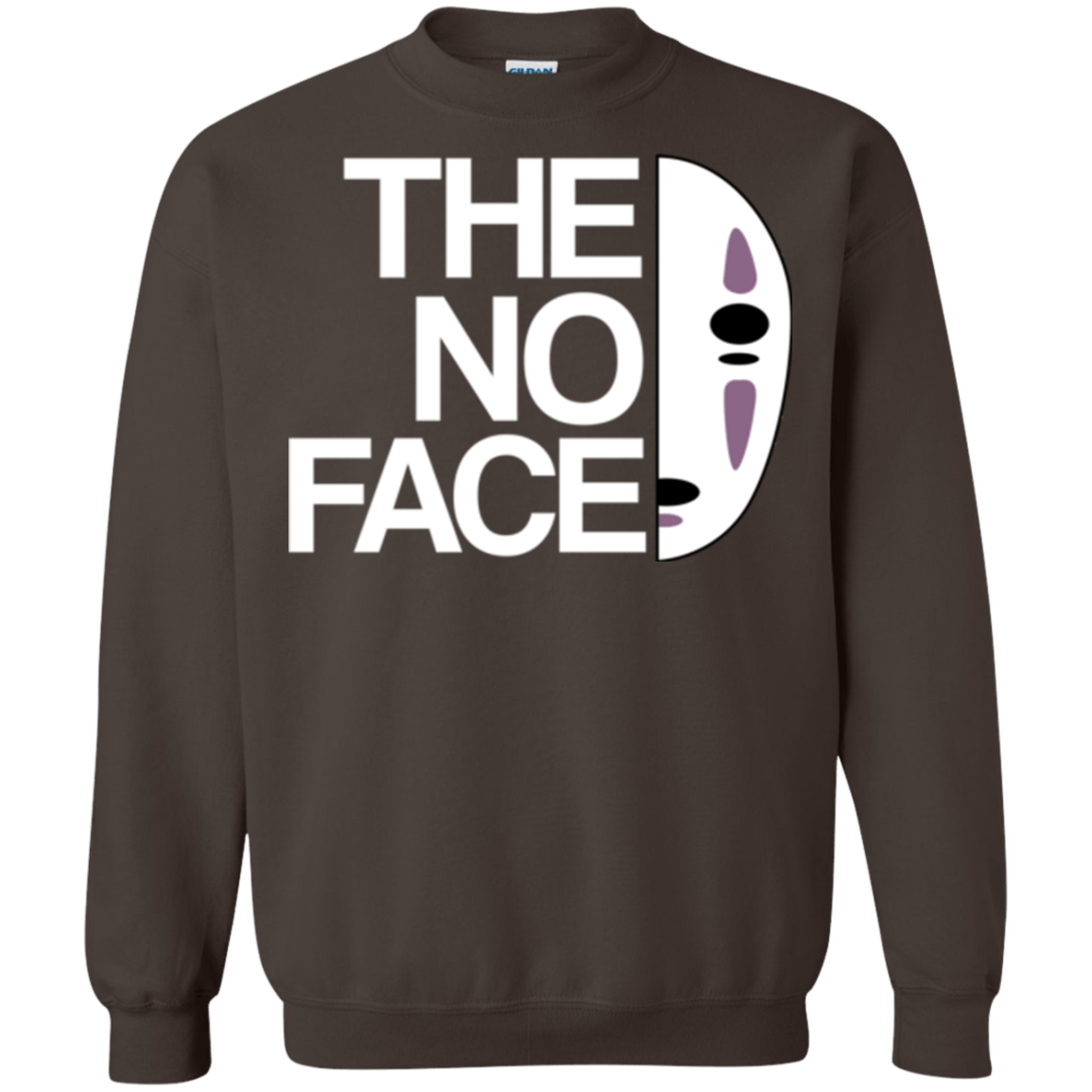 Sweatshirts Dark Chocolate / Small The No Face Crewneck Sweatshirt