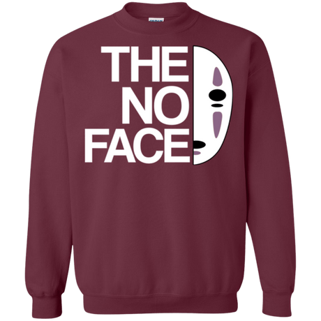 Sweatshirts Maroon / Small The No Face Crewneck Sweatshirt