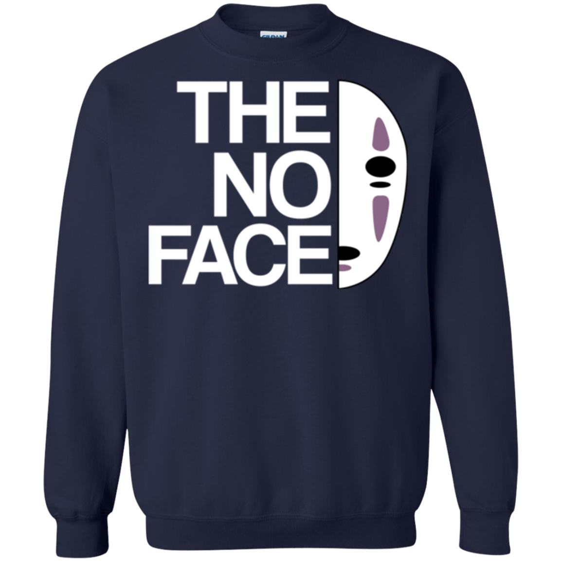 Sweatshirts Navy / Small The No Face Crewneck Sweatshirt