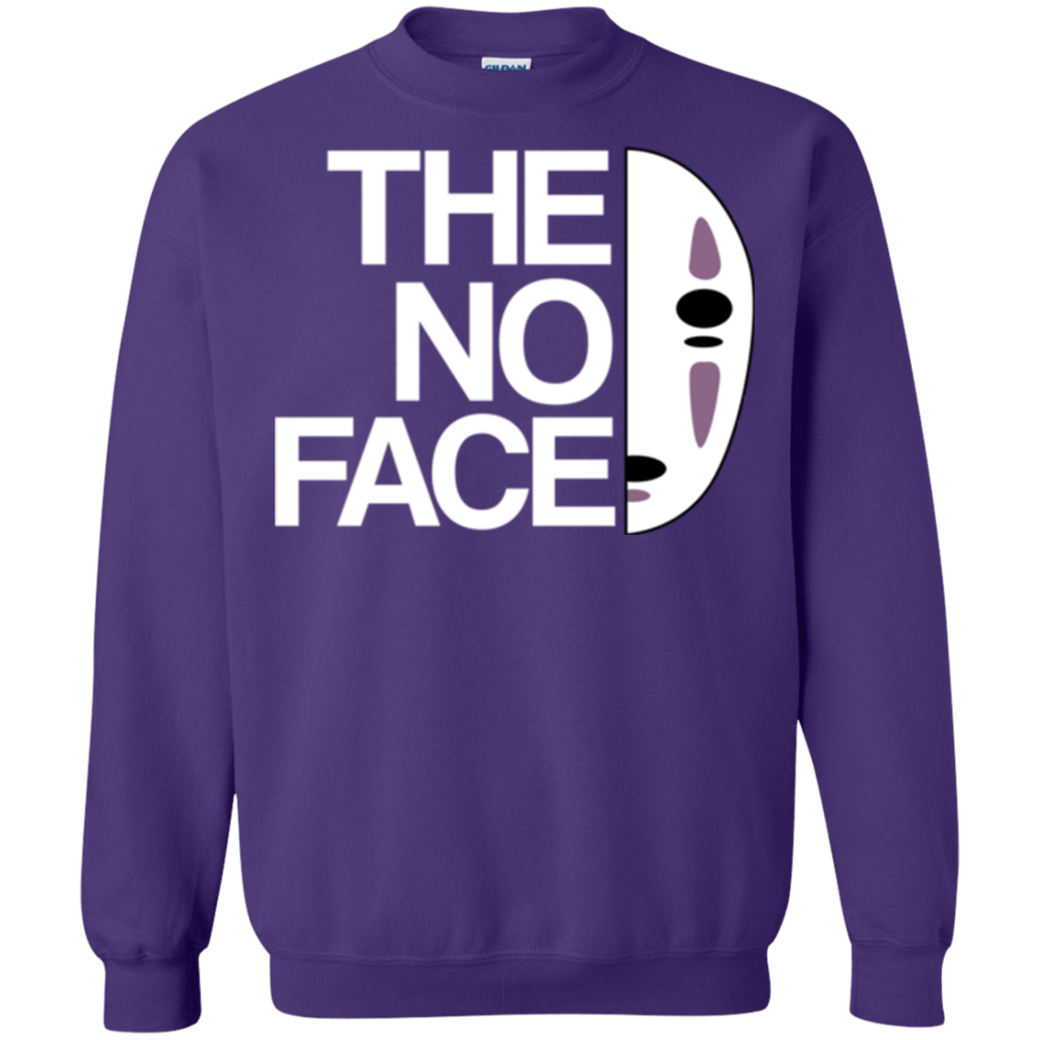 Sweatshirts Purple / Small The No Face Crewneck Sweatshirt