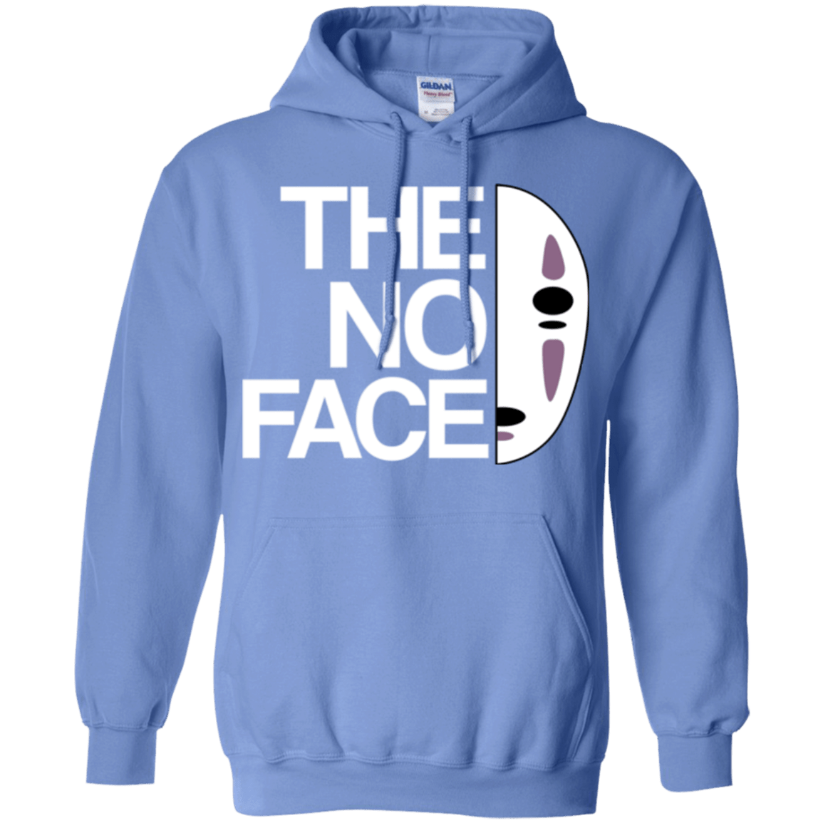 Sweatshirts Carolina Blue / Small The No Face Pullover Hoodie