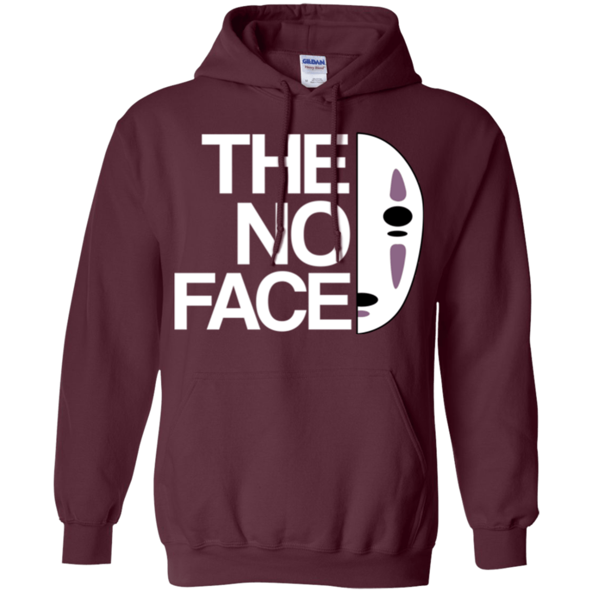 Sweatshirts Maroon / Small The No Face Pullover Hoodie