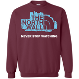 Sweatshirts Maroon / S The North Wall Crewneck Sweatshirt