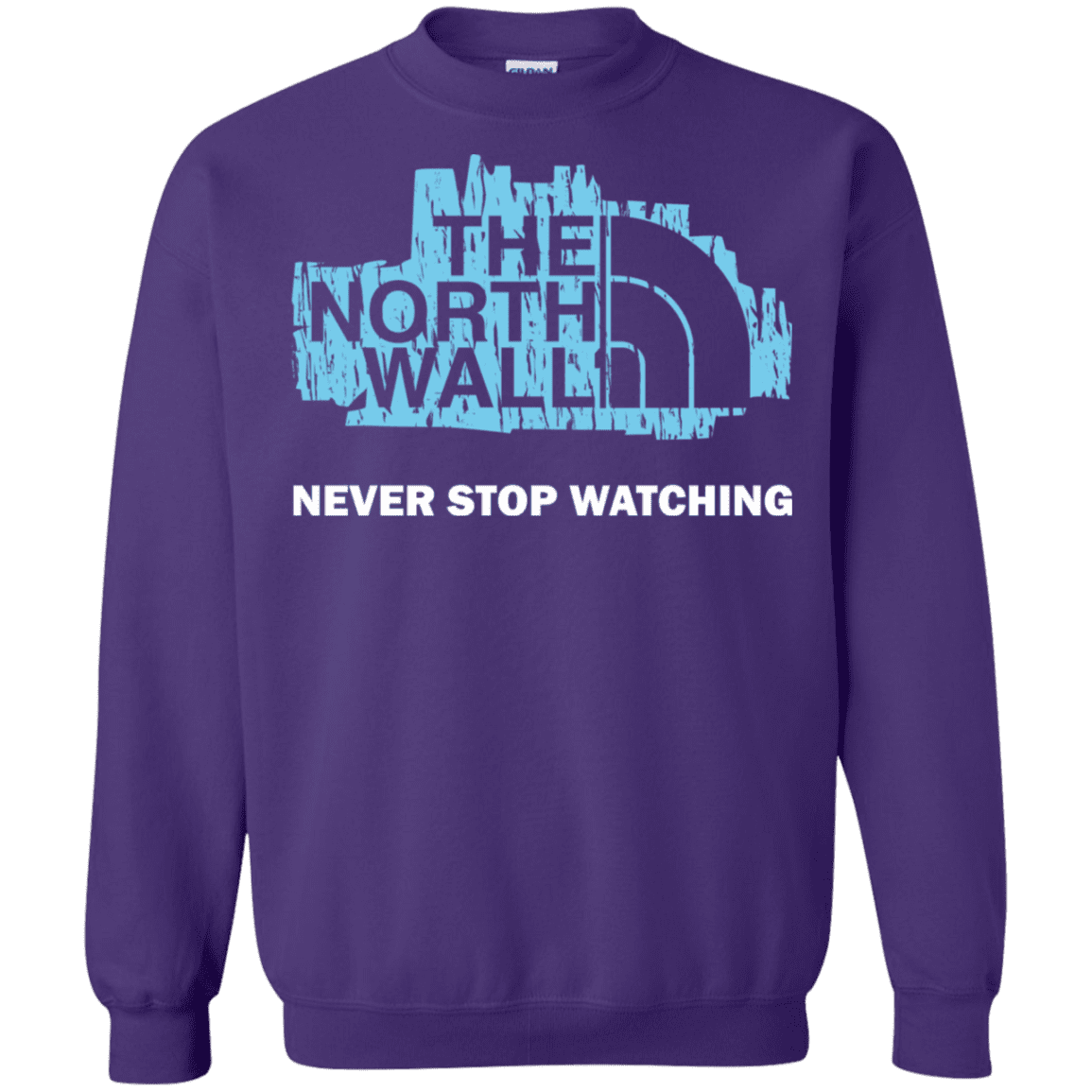 Sweatshirts Purple / S The North Wall Crewneck Sweatshirt