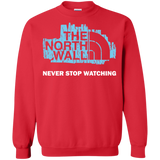 Sweatshirts Red / S The North Wall Crewneck Sweatshirt