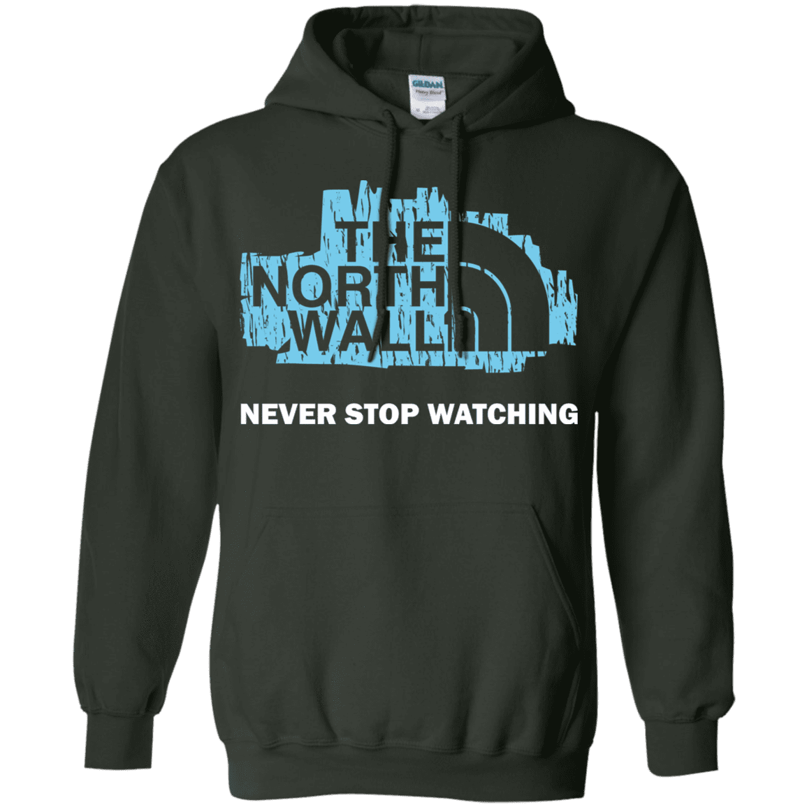 Sweatshirts Forest Green / S The North Wall Pullover Hoodie