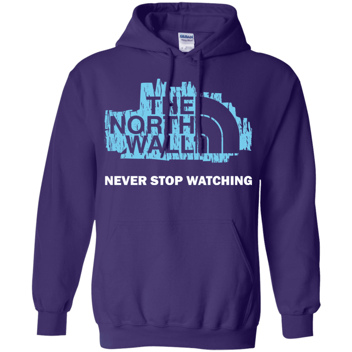 Sweatshirts Purple / S The North Wall Pullover Hoodie