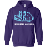 Sweatshirts Purple / S The North Wall Pullover Hoodie