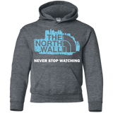 Sweatshirts Dark Heather / YS The North Wall Youth Hoodie