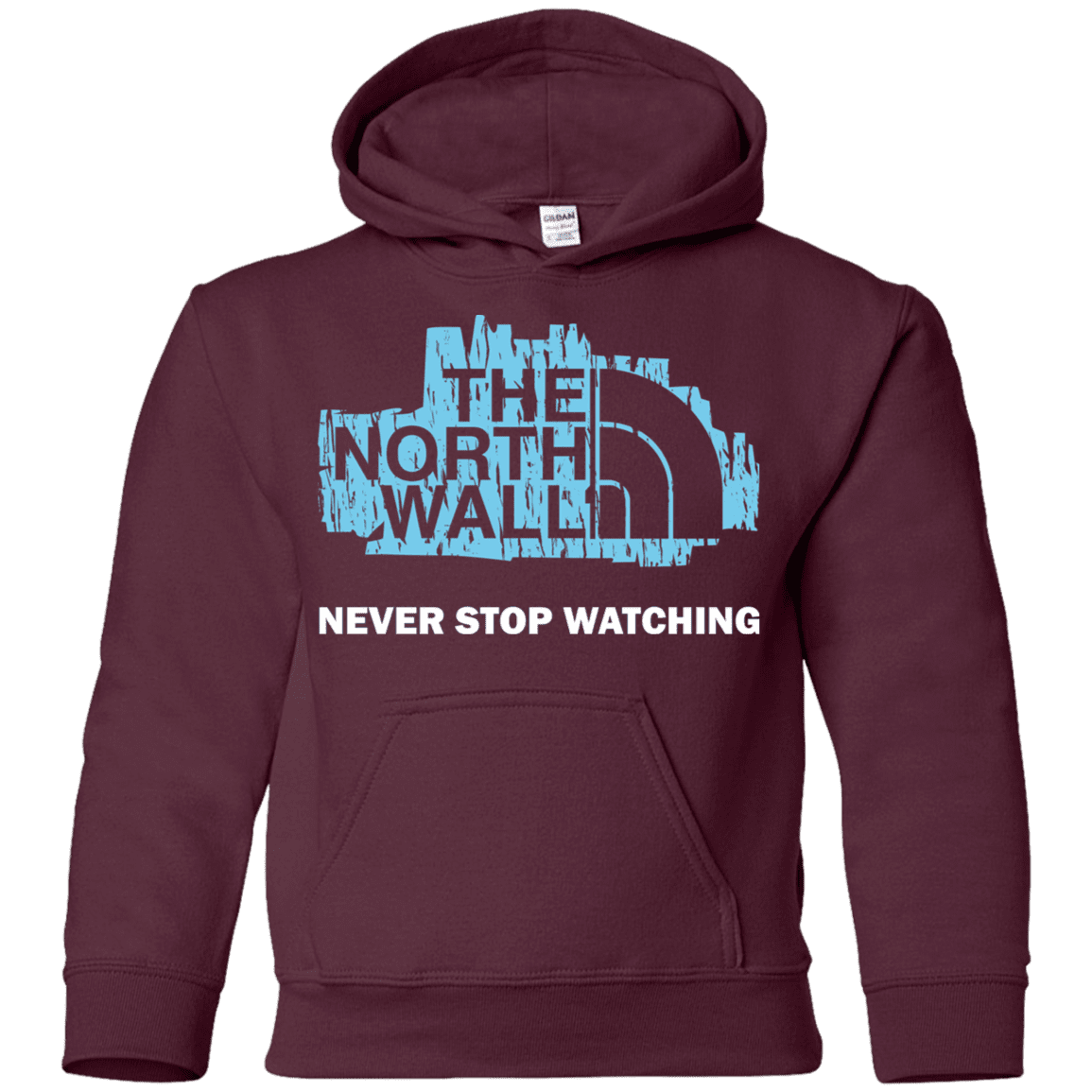 Sweatshirts Maroon / YS The North Wall Youth Hoodie