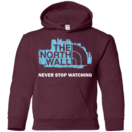 Sweatshirts Maroon / YS The North Wall Youth Hoodie