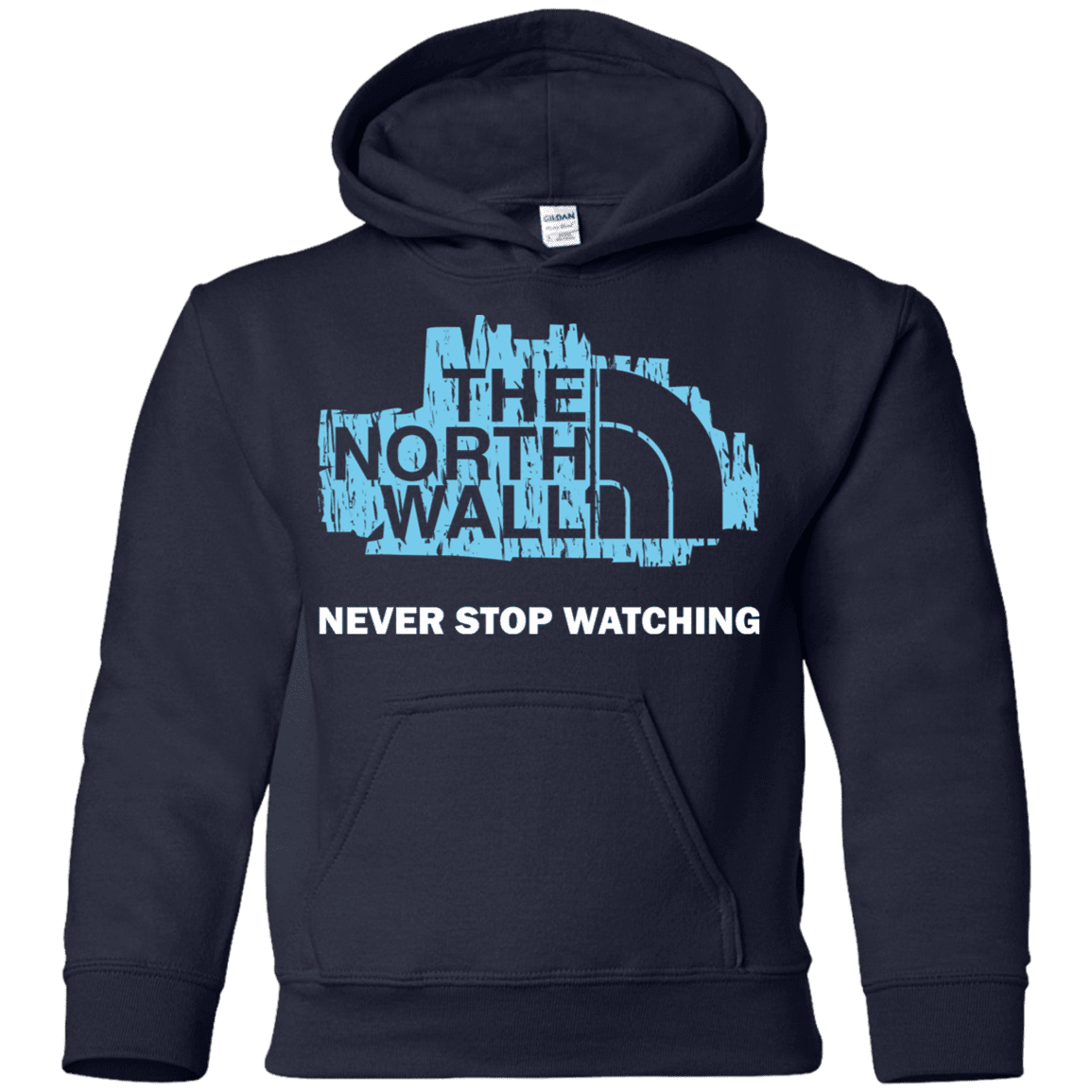 Sweatshirts Navy / YS The North Wall Youth Hoodie