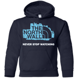 Sweatshirts Navy / YS The North Wall Youth Hoodie