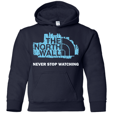 Sweatshirts Navy / YS The North Wall Youth Hoodie