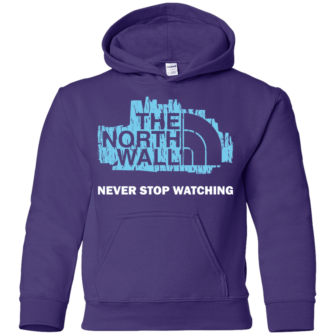 Sweatshirts Purple / YS The North Wall Youth Hoodie