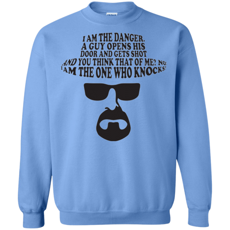 Sweatshirts Carolina Blue / Small The One Who Knocks Crewneck Sweatshirt