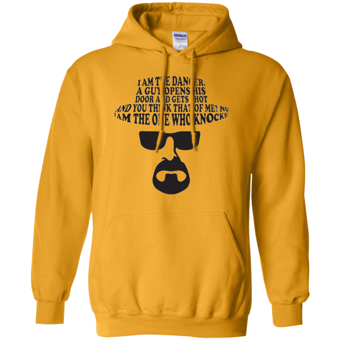 Sweatshirts Gold / Small The One Who Knocks Pullover Hoodie