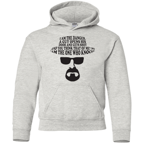 Sweatshirts Ash / YS The One Who Knocks Youth Hoodie