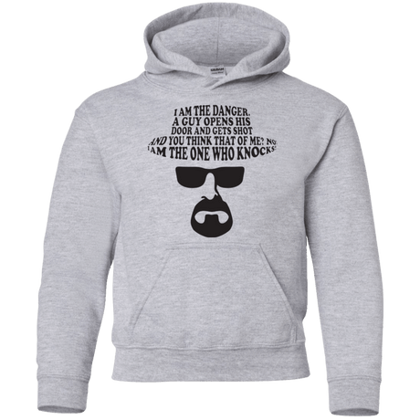 Sweatshirts Sport Grey / YS The One Who Knocks Youth Hoodie