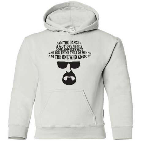 Sweatshirts White / YS The One Who Knocks Youth Hoodie