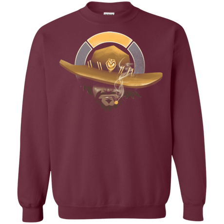 Sweatshirts Maroon / Small The Outlaw Crewneck Sweatshirt