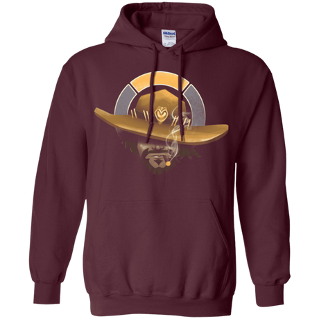 Sweatshirts Maroon / Small The Outlaw Pullover Hoodie