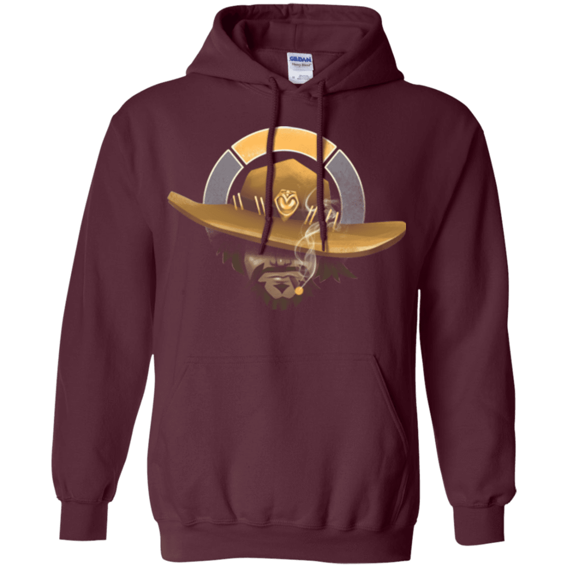 Sweatshirts Maroon / Small The Outlaw Pullover Hoodie