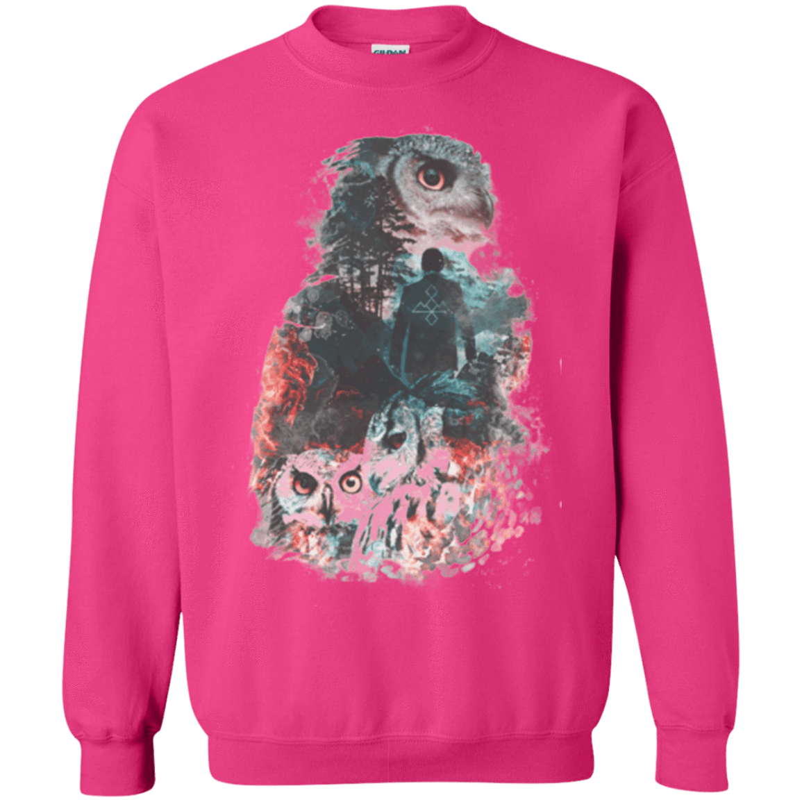 Sweatshirts Heliconia / Small The Owls are Not What They Seem Crewneck Sweatshirt
