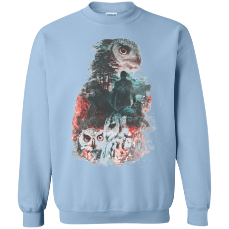 Sweatshirts Light Blue / Small The Owls are Not What They Seem Crewneck Sweatshirt