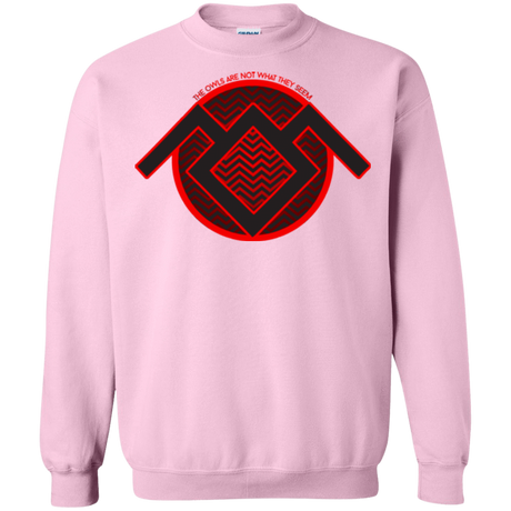 Sweatshirts Light Pink / Small The Owls are Not what they Seem Crewneck Sweatshirt